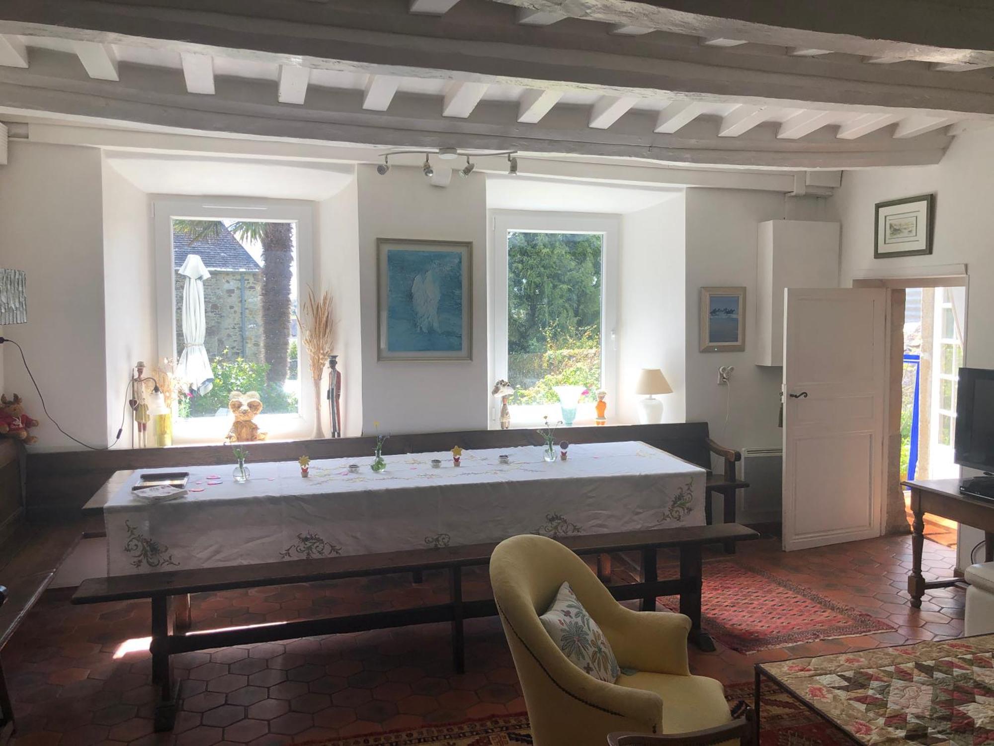 Magnifique longère du Cotentin Heugueville-sur-Sienne Extérieur photo